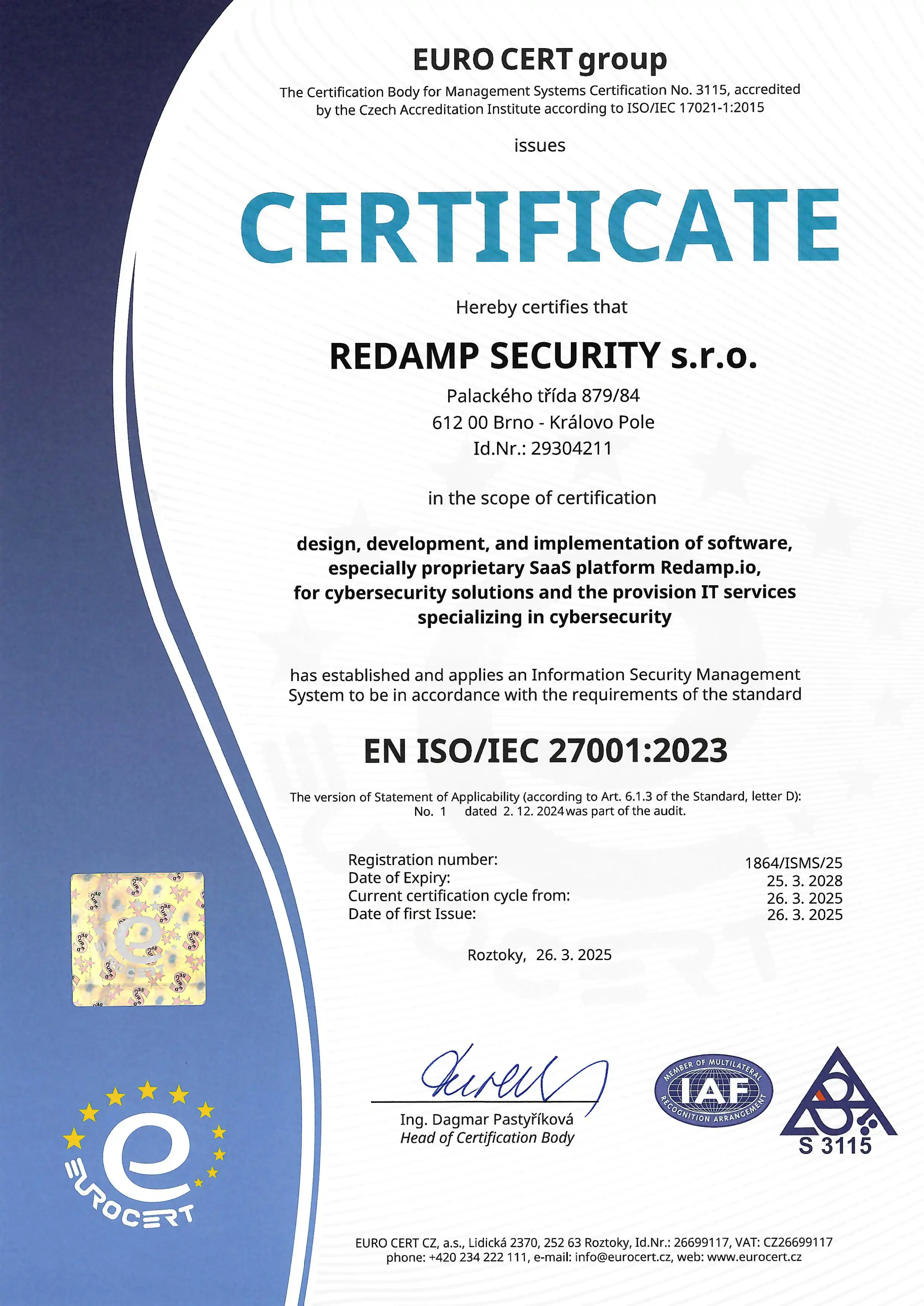 ISO 27001 Certification